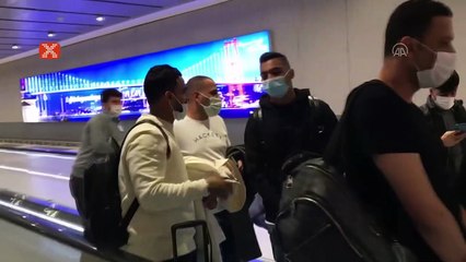 Galatasaray'ın yeni transferi Mustafa Muhammed, İstanbul'da