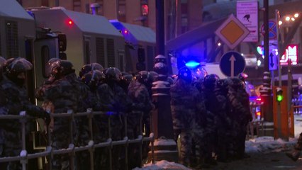 Trotz Verbot: Kundgebungen (und viele Festnahmen) in russischen Städten