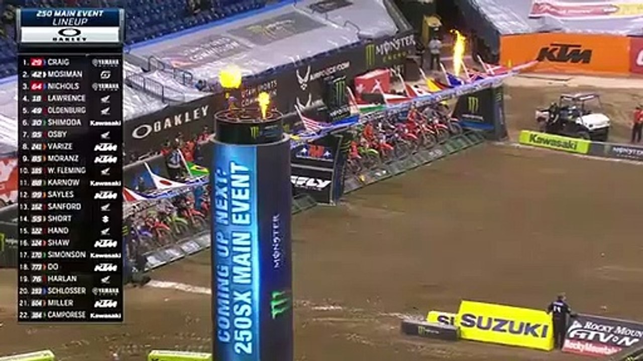 2021 AMA Supercross Indianapolis 250SX Main Event