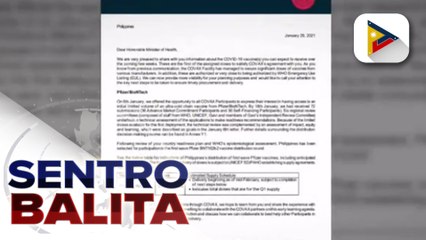 Palasyo: 117-K doses ng Pfizer-Biontech vaccine, darating sa kalagitnaan ng Feb.