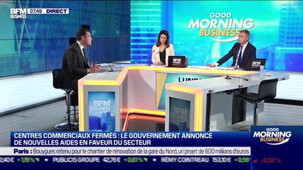Frédéric Merlin (SGM): Les centres commerciaux de plus de 20 000 m² ferment pour un mois - 01/02
