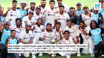 Union Budget 2021: FM Sitharaman recalls Indian cricket team's 'spectacular success in Australia'