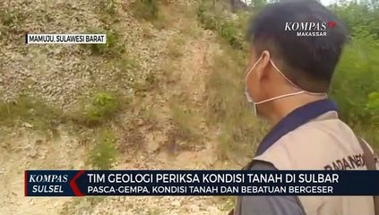 Pasca-Gempa, Kondisi Tanah Dan Bebatuan Bergeser
