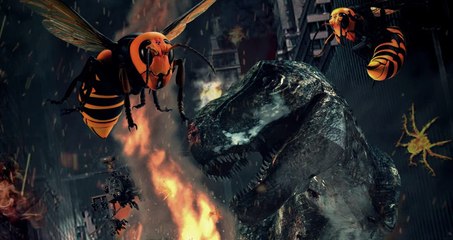 EBOLA REX VS. MURDER HORNETS movie (2021)