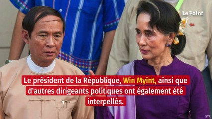 Birmanie : un coup d’État organisé par l’armée, Aung San Suu Kyi arrêtée