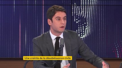 "Pour des restaurateurs qui ne respecteraient pas les règles, il y aura des sanctions financières, ils n'auront plus accès au fonds de solidarité pendant un mois", affirme Gabriel Attal