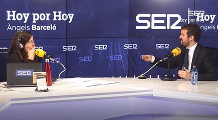 Los titubeos de Pablo Casado al hablar de Vox