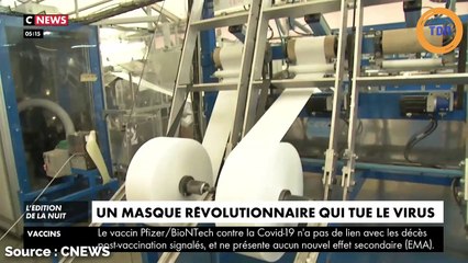 Découvrez le tout nouveau masque Français FFP2 baptisé «Biox» !