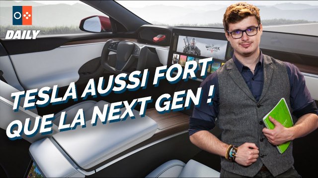 TESLA AUSSI FORT QUE LA NEXT GEN, LE PS+ RÉGALE, L'EPIC GAMES STORE STONKS ! - JVCom Daily