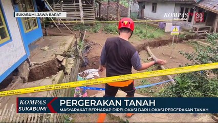 Masyarakat Berharap Direlokasi Dari Lokasi Pergerakan Tanah