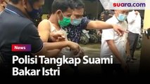 Video Polisi Tangkap Suami Bakar Istri di Deli Serdang, Kakinya Ditembak
