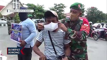 Download Video: Ajak Disiplin PROKES KOREM 181 Bagi Masker