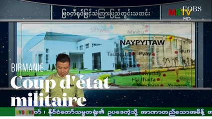 En Birmanie, l'armée déclare l'état d'urgence à la télévision après l'arrestation d'Aung San Suu Kyi