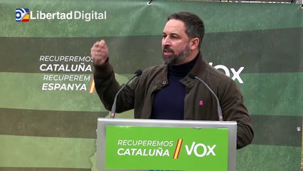 Abascal acusa a la Generalidad de "incitar a la violencia contra votantes de Vox"
