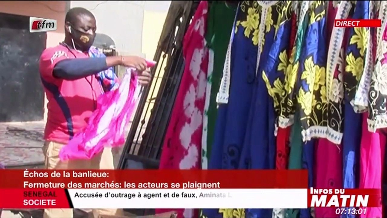 Infos du matin - 01 Février 2021 - Echos de la banlieue (fermeture des marchés) avec Habib Faye