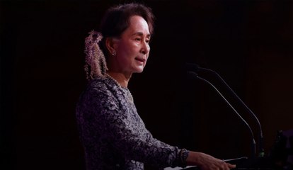 Descargar video: La dirigeante birmane Aung San Suu Kyi est renversée par l'armée