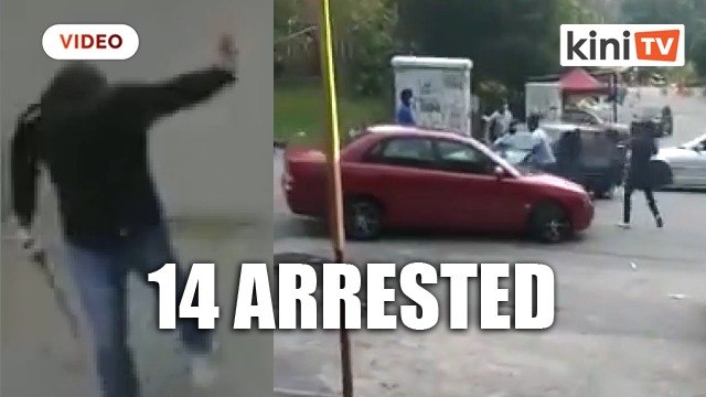Parangs out during MCO: 14 arrested over gang fight in Cheras