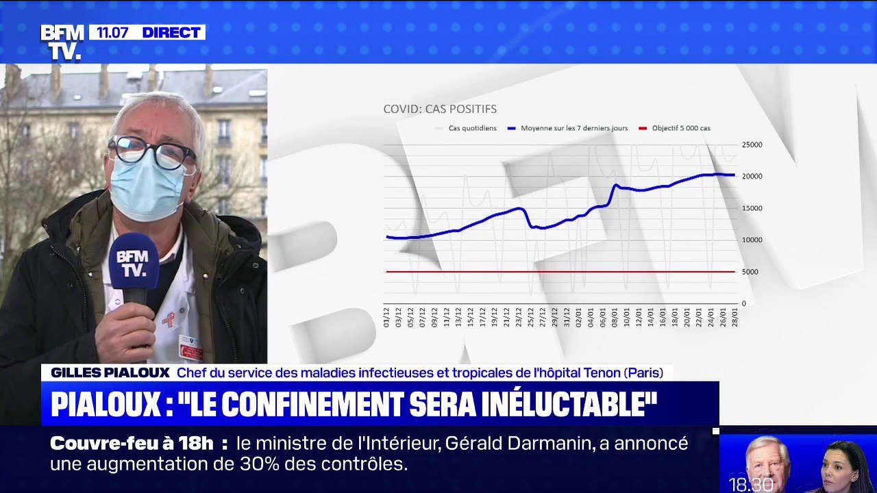 Pr Gilles Pialoux: "La perspective du confineme...