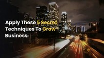 HDC IBC ACP | 5 Secrets for Growing Your Business Quickly