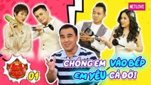 Bếp Chiến - Tập 01: Cặp đôi Pông Chuẩn -Tùng Min quyết tâm bóc phốt nhau cực lầy lội