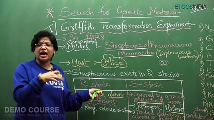 Molecular Basic of Inheritance - NEET Biology by Akanksha Agarwal (AA) Mam -