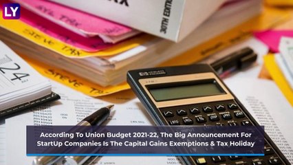 Budget 2021 For StartUps: Nirmala Sitharaman Extends Tax Holiday For Additional Year Till 2022