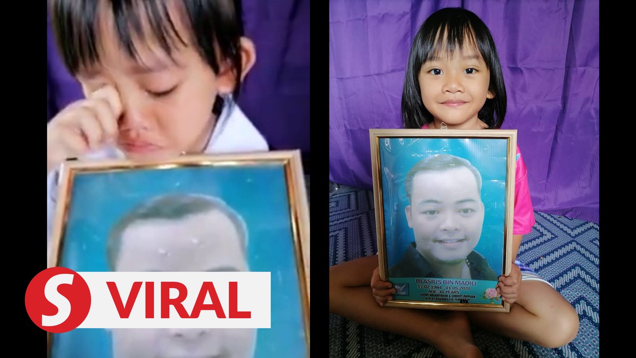 ‘Miss-you-dad' girl touches many hearts