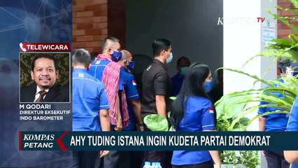 AHY Tuding Ada Orang di Lingkaran Jokowi yang Ingin Kudeta Partai Demokrat