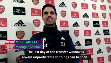 Deadline Day unpredictable but players could leave - Arteta