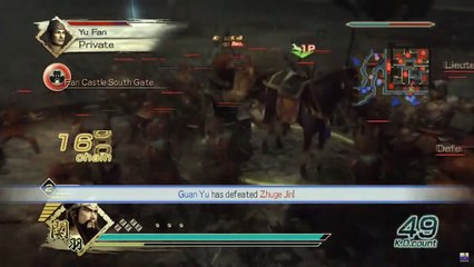 Dynasty Warriors 6 Guan Yu Ep. 5 Chapter 5 - Battle Of Fan Castle (Eng. Ver)