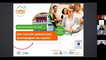 Webinaire Conseillers FAIRE – Une nouvelle posture pour accompagner les copros !