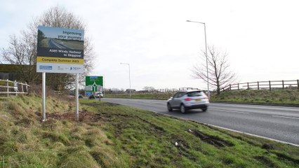 Work starts on A585 Windy Harbour to Skippool Bypass