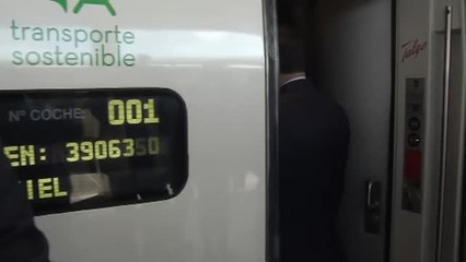 Sánchez inaugura un tramo del AVE en el Corredor Mediterráneo