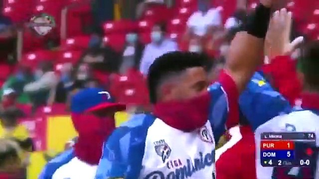 Las Águilas Cibaeñas de República Dominicana vencieron 5-1 a los Criollos de Caguas de Puerto Rico