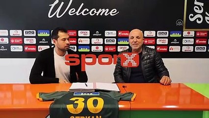 Aytemiz Alanyaspor, Serkan Kırıntılı'yı transfer etti