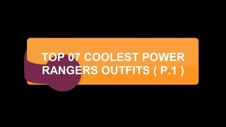 Top 07 Power Rangers ( P.1 )