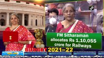 FM Sitharaman allocates Rs 1,10,055 crore for Railways