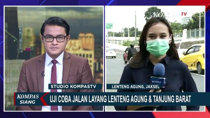 Uji Coba Flyover Tapal Kuda Lenteng Agung dan Tanjung Barat Dilakukan