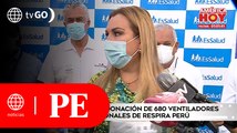 Essalud recibió donación de 680 ventiladores mecánicos personales de Respira Perú | Primera Edición