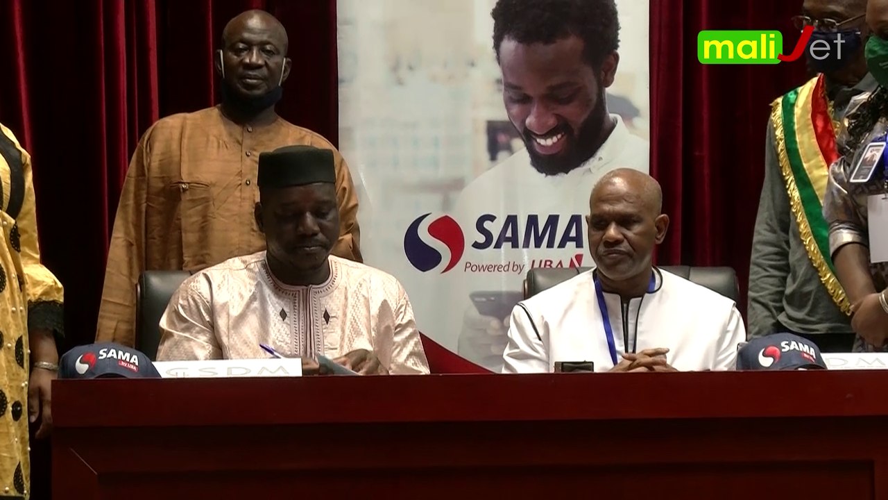 Reportage - Signature de partenariat entre SAMA Money et le Conseil Supérieur de la Diaspora Malienne (CSDM)