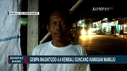 Gempa Kembali Guncang Sulawesi Barat, Magnitudo 4.4