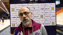 Le coach d'Istres Provence Handball Gilles Derot sur le Covid et la 2e partie de saison