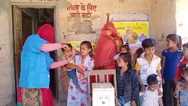 Video: नौनिहालों को पोलियो की दवा पिलाकर किया पोलियो मुक्त