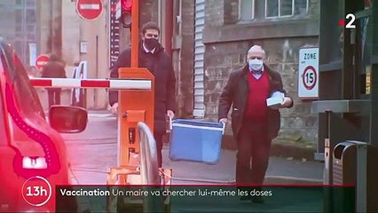 Vaccination : un maire récupère lui-même les doses pour ses administrés