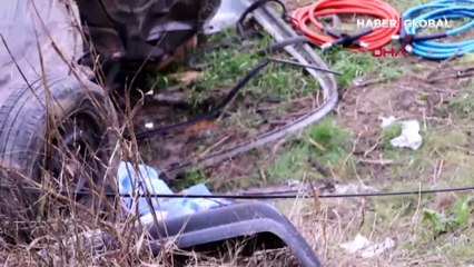 Tekirdağ'da Hayrabolu Yolu üzerinde feci kaza: 2 ölü, 4 yaralı
