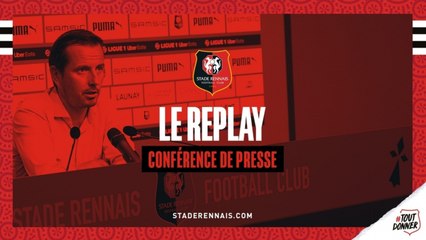 J23. #SRFCFCL - Replay de la conférence de presse d'avant-match