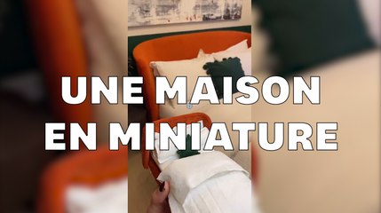 Sur TikTok, elle rénove une maison de poupée à l'image de sa propre maison