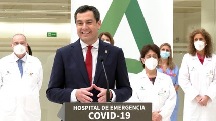 Download Video: La Junta reabre el Hospital Militar de Sevilla para atender a pacientes covid