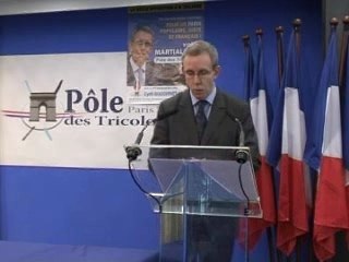 FN - Paris 2008 - Martial Bild et le Pôle des Tricolores