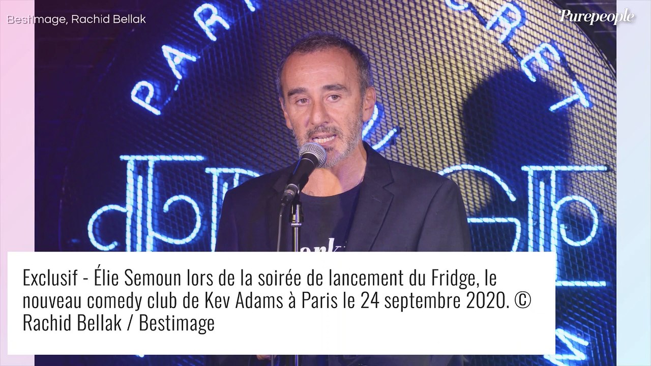 Élie Semoun amoureux : douce attention à sa "chérie, qui vit en Belgique"